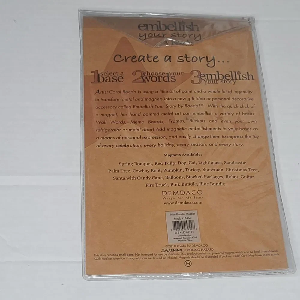 NWT Embellish Your Story Baby Boy New Baby Magnet